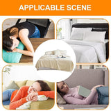 Plush Blanket Leisure Blanket Autumn Winter Warm Nap Throw Soft Cozy - Khaki-100x150cm - Close-Up Angle