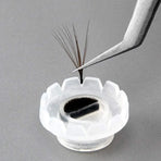 100X Eyelashes Glue Holder Blossom Cup Ring Eyelash Extension Adhesive Stand