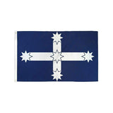 Eureka Stockade Flag 90x150cm Southern Cross Australian Polyester Banner - Front View
