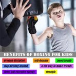 Boxing Sparring Training Gloves MMA Kickboxing Punching Gloves for Practice Sessions - Pink [Map Pattern]