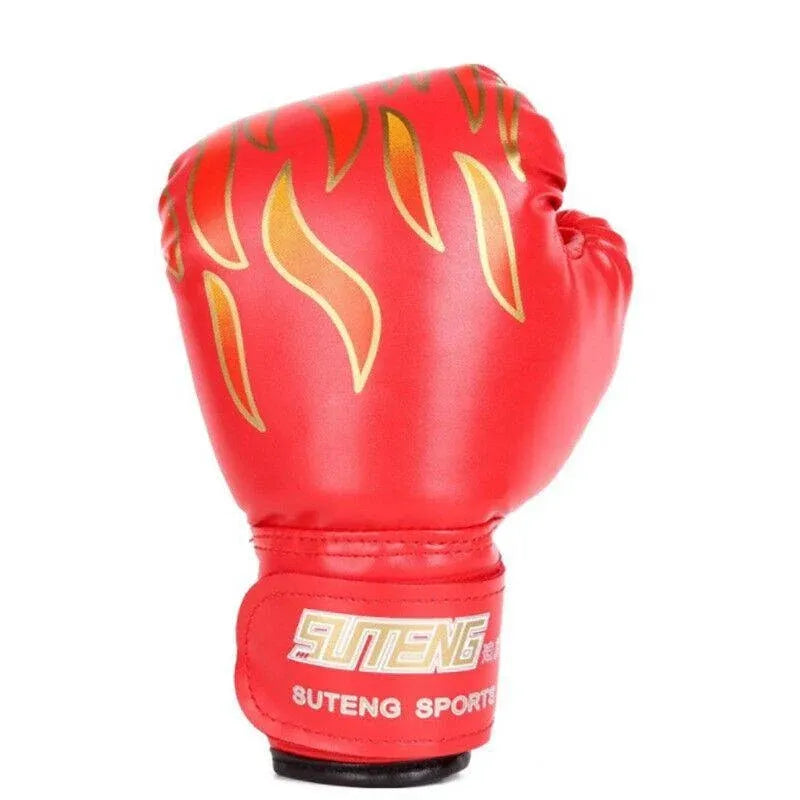 Boxing Sparring Training Gloves MMA Kickboxing Punching Gloves for Practice Sessions - Pink [Map Pattern]