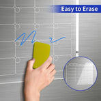 Magnetic Writing Board Transparent Acrylic Memo Board Reusable Note