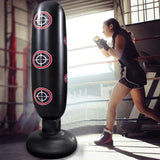 Free Standing Inflatable Punching Bag 160cm Boxing Training Fitness Bag - Low Angle
