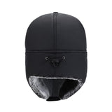 Winter 3 In 1 Thermal Fur Lined Trapper Bomber Hat With Ear Flap Face Mask Cap - Extra Image