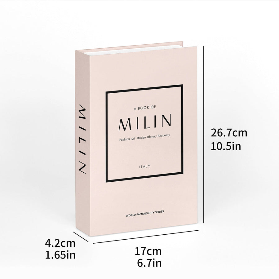 3 PCS Modern Decorative Books Set Foldable Fake Books for Display City Theme - A