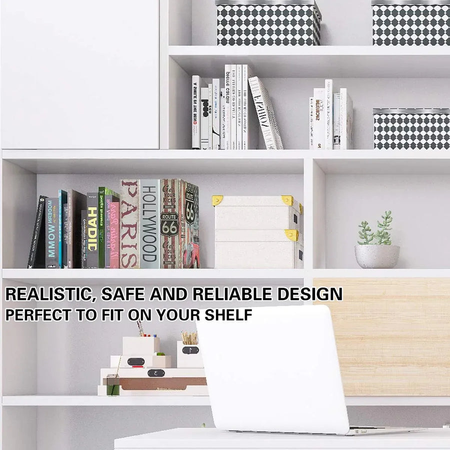 Hidden Book Safe Lock Box for Home and Office Cash Watch Document Storage - 1