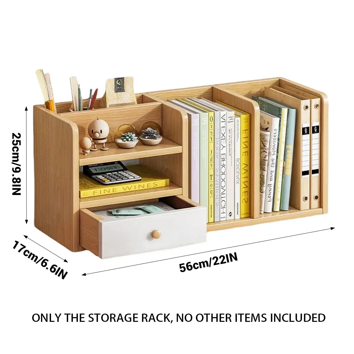 Office Desktop Rack for Documents Books Stationery Space Saving