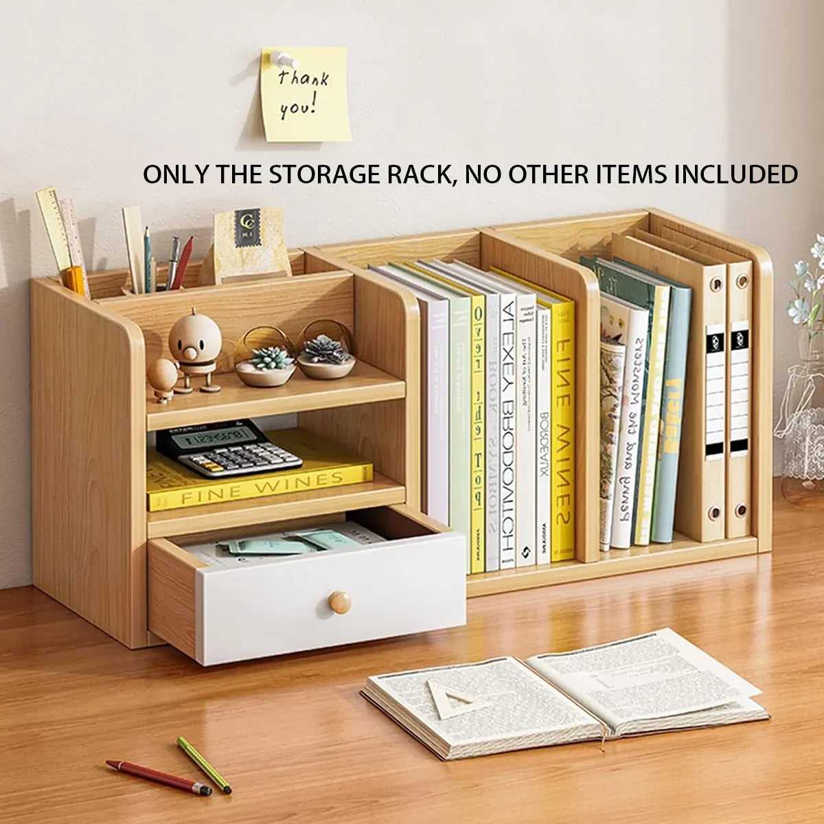 Office Desktop Rack for Documents Books Stationery Space Saving