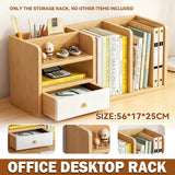 Office Desktop Rack for Documents Books Stationery Space Saving - Extra Image