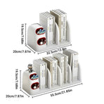 Desktop Storage Organiser With Dividers Pen Holder Home Office School Desk Use - 2-Grid