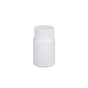 100pcs White Plastic Capsule Bottle Small Medicine Granule Packaging Container - 50ml