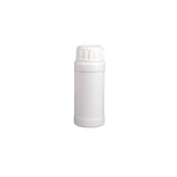 50pcs Chemical Bottle White Plastic Sample Reagent Bottles for Lab Storage - 200ml - Rear View