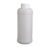 50pcs Chemical Bottle White Plastic Sample Reagent Bottles for Lab Storage - 200ml