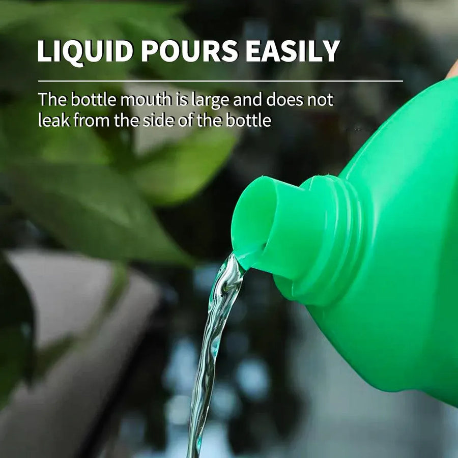 50pcs 500ml Plastic Green Fertilizer Bottle Nutrient Solution Container Plants