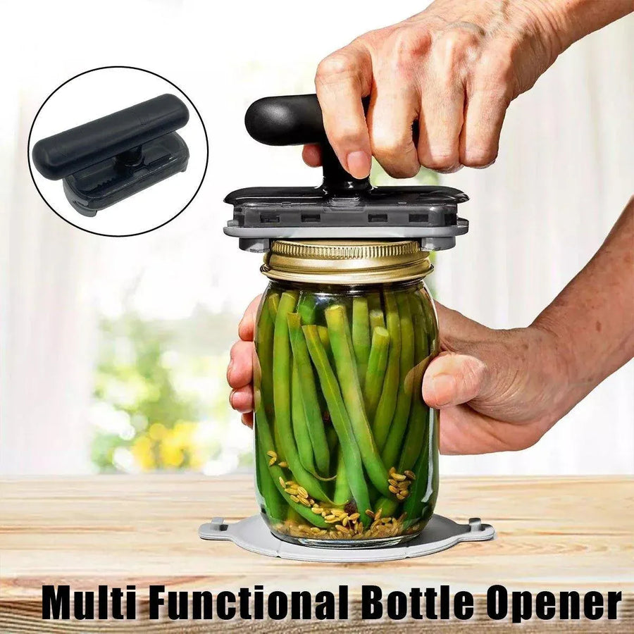Multi-function Bottle Opener Can Opener Kitchen Gadget Screw Cap Tool for Home