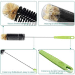 Long Bottle Cleaning Brush 40cm Nylon Wine Water Thermos Jar Scrubber