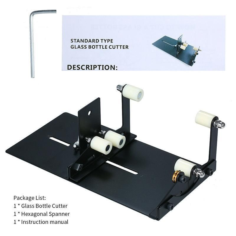 Glass Bottle Cutter Tool for Round and Square Bottles DIY Cutting Kit