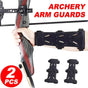 2X Archery Arm Guard Finger Guard Protective Gear For Practice Openwork