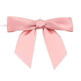 50pcs Bow Gift Packaging Sealing Tie Drawstring Baking Wrap Bag Decorative Ties - Orange