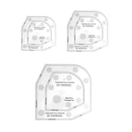 Quilting Ruler Bowl Mat Table Placemat Cozy Acrylic Durable Patchwork Craft Tool
