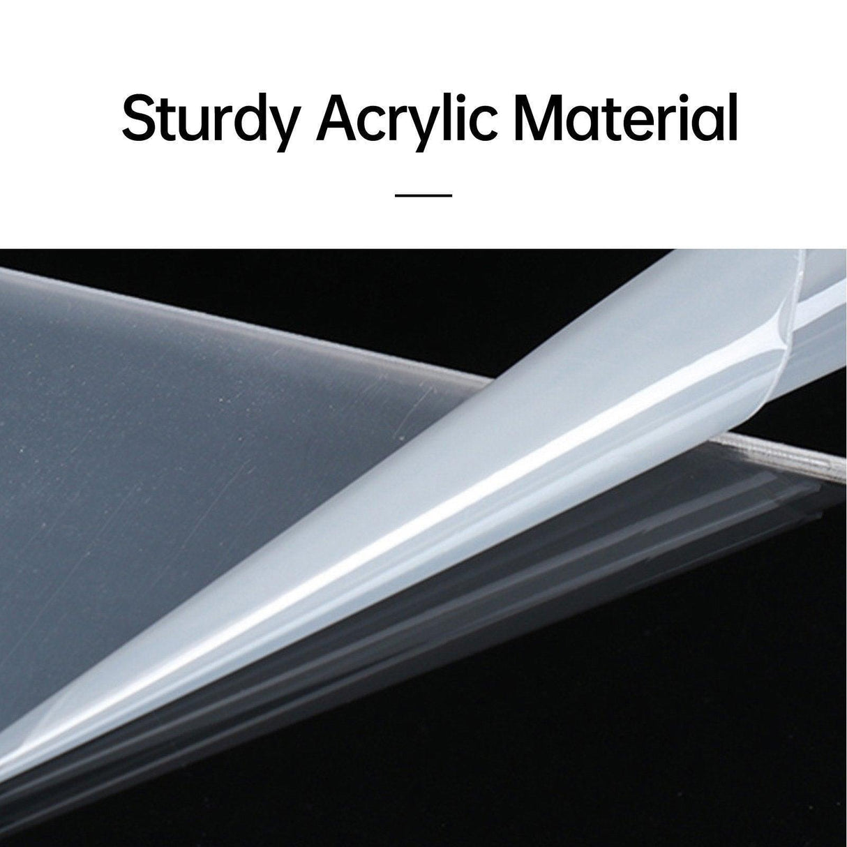 10pcs Clear Acrylic Plastic Boxes Square Storage Containers for Food  Small Item - 10pcs-75-75-75