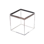 10pcs Clear Acrylic Plastic Boxes Square Storage Containers for Food  Small Item - 10pcs-75-75-75