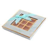 25X Valentines Day 9/12Grids Chocolate Box Gourmet Desserts Gift Display Window - Gray 9Grids-12-12-4-25pcs - Extra Image