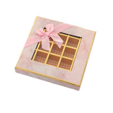 25X Valentines Day 9/12Grids Chocolate Box Gourmet Desserts Gift Display Window - Gray 12Grids-16-12-4-25pcs - Extra Image