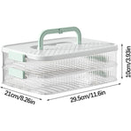 Multi Layer Dumpling Storage Box Refrigerator Freezer Organizer for Wonton