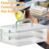 Multi Layer Dumpling Storage Box Refrigerator Freezer Organizer for Wonton