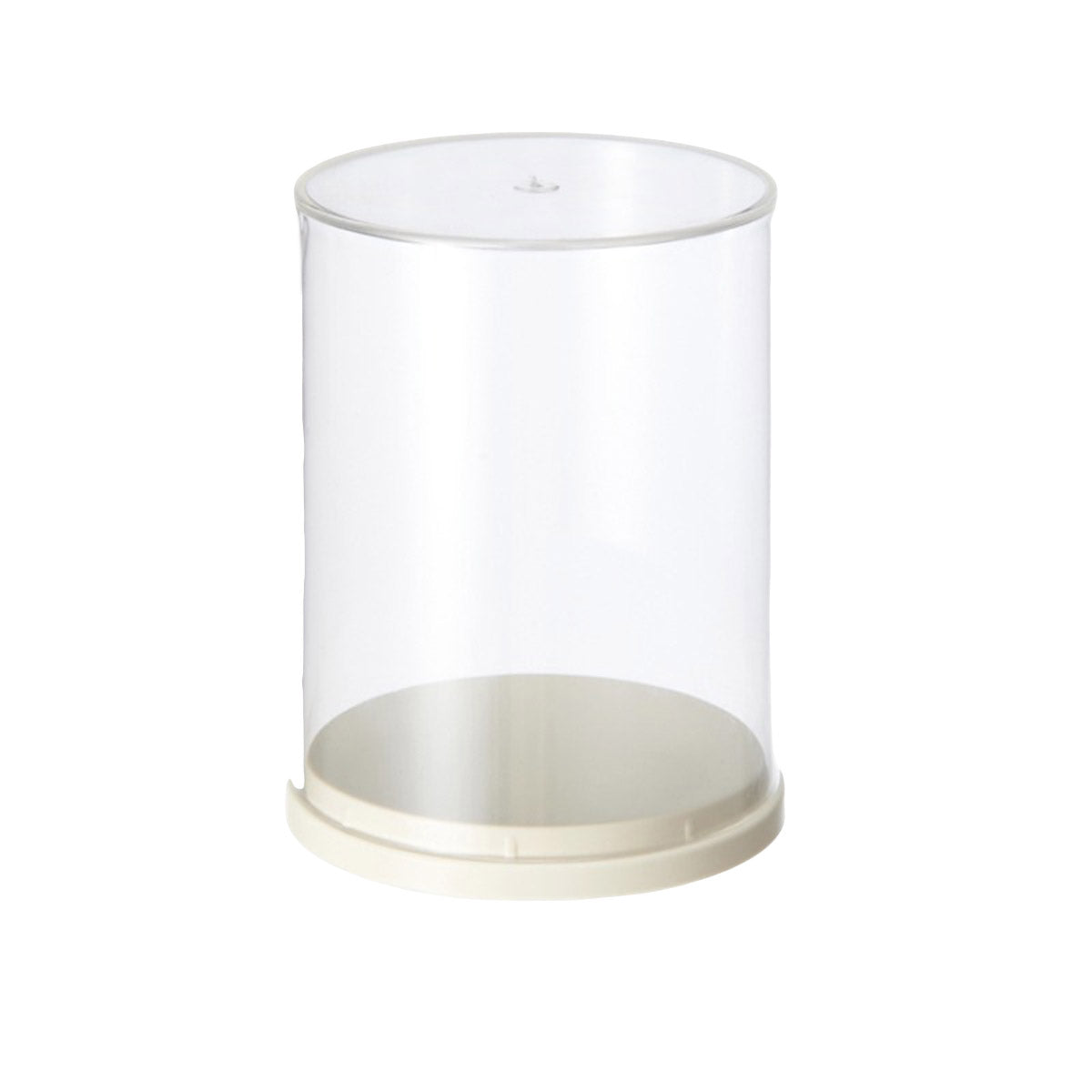 2pcs Clear Acrylic Display Case Transparent Box for Collectibles Dolls Figures - L