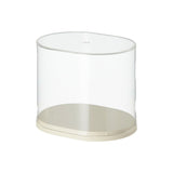 2pcs Clear Acrylic Display Case Transparent Box for Collectibles Dolls Figures - M