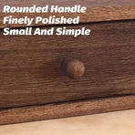 Wooden Riser With Drawer Desktop Storage Shelf Organizer For Office Supplies