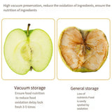 4pcs Sealed Crisper Food Storage Container Set Bento Box Refrigerator Organizer - Low Angle