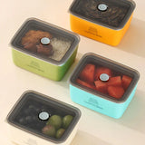4pcs Sealed Crisper Food Storage Container Set Bento Box Refrigerator Organizer - Extra Image