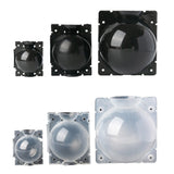 50pcs Plant Rooting Device High Pressure Grafting Box for Seedling Branch Garden - Clear M-50PCS - Front View