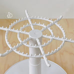Doll Pendant Display Box Transparent Rotary Hand Operated Blind Box Storage Rack
