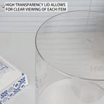 Doll Pendant Display Box Transparent Rotary Hand Operated Blind Box Storage Rack