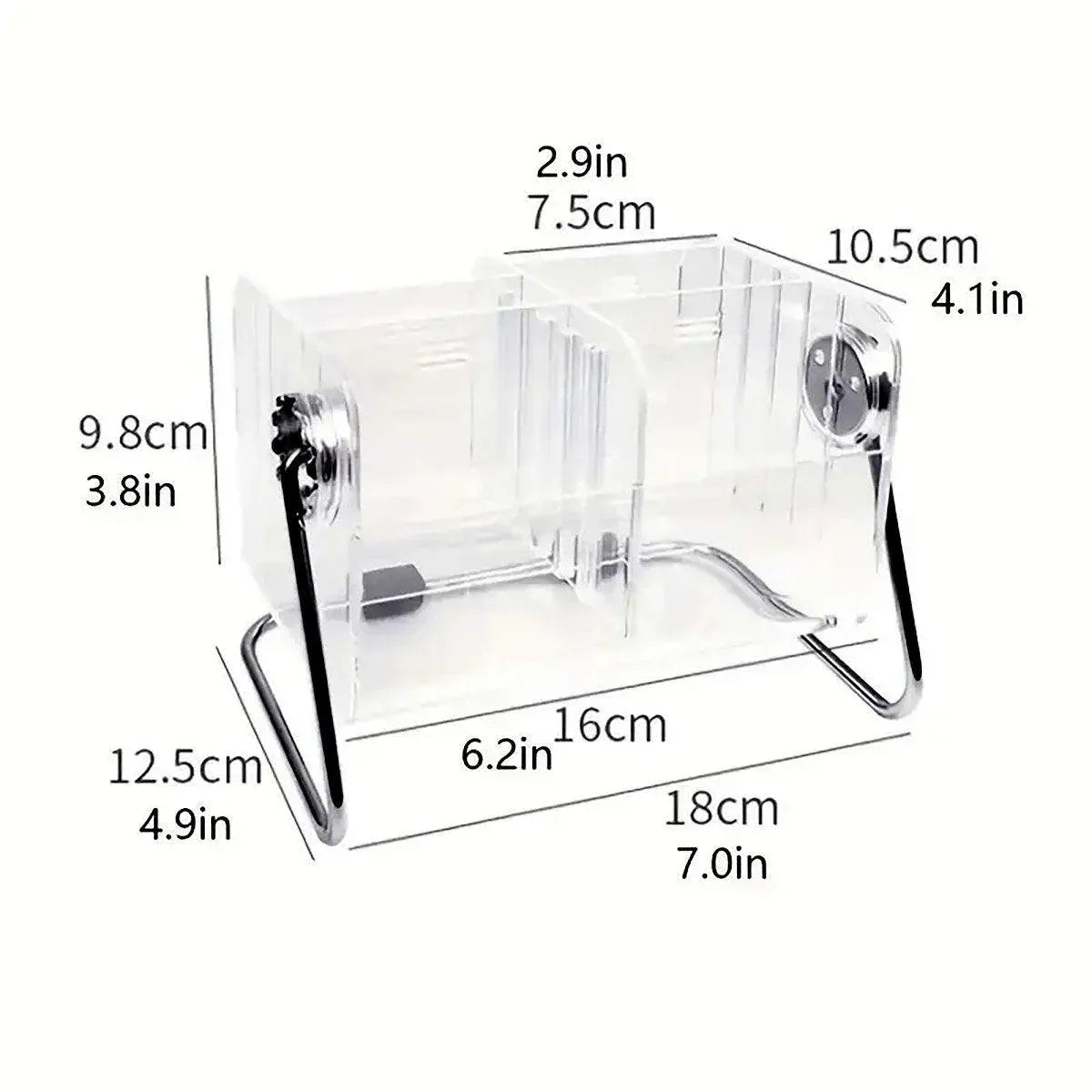 6 Compartment Remote Control Organizer Miscellaneous Shelf Living Room Storage