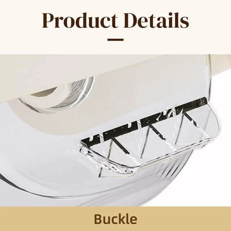 Wall Mounted Bathroom Shelf Cosmetics Storage Box Organiser Space Saving Rack