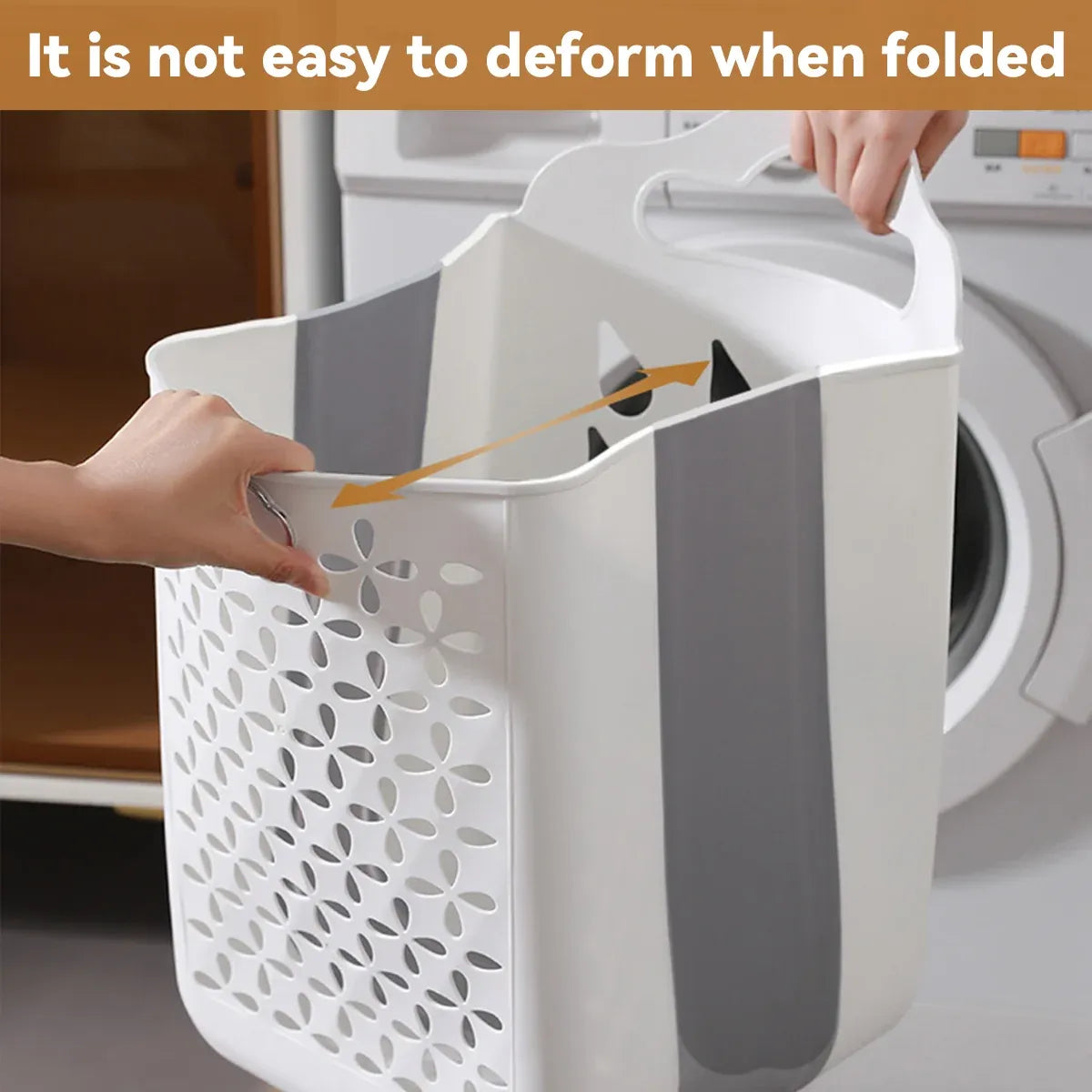 Wall Mounted Foldable Laundry Basket for Bedroom Laundry Room