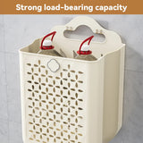 Wall Mounted Foldable Laundry Basket for Bedroom Laundry Room - Extra Image
