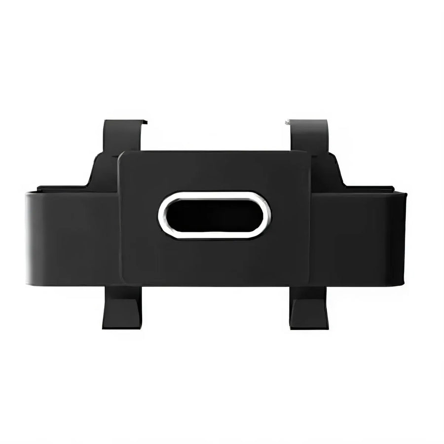 Vehicle Backrest Storage Box Multifunctional Organizer with Tissue and Cup Holders - Black
