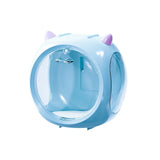 Space Capsule Storage Box Transparent Doll Model Display Organiser