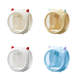 Space Capsule Storage Box Transparent Doll Model Display Organiser - Side View