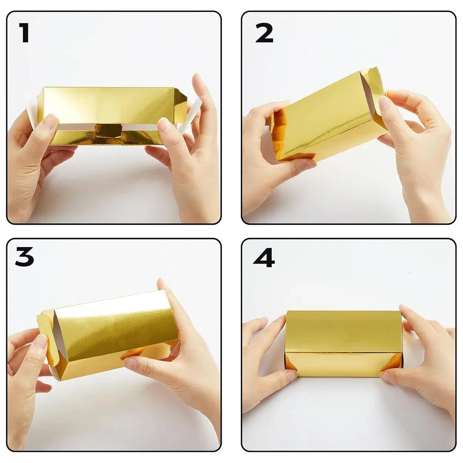 20pcs Candy Box Chocolate Box Party Decoration Carton Box for Gifts and Favors - L