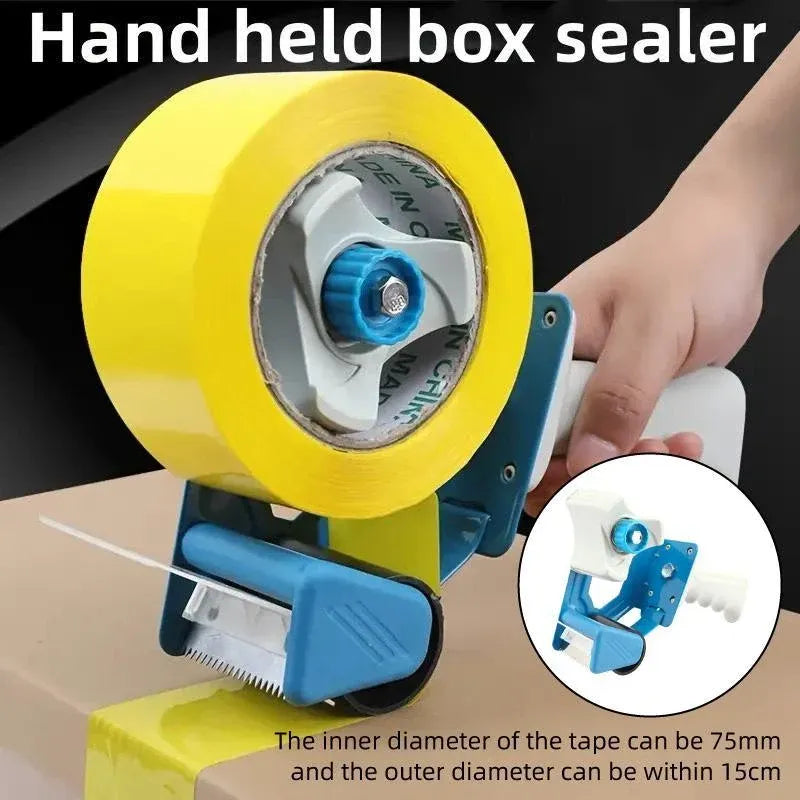 Handheld Tape Sealer Clear Tape Cutter Portable Adhesive Sealing Tool for Bags