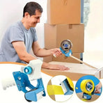 Handheld Tape Sealer Clear Tape Cutter Portable Adhesive Sealing Tool for Bags