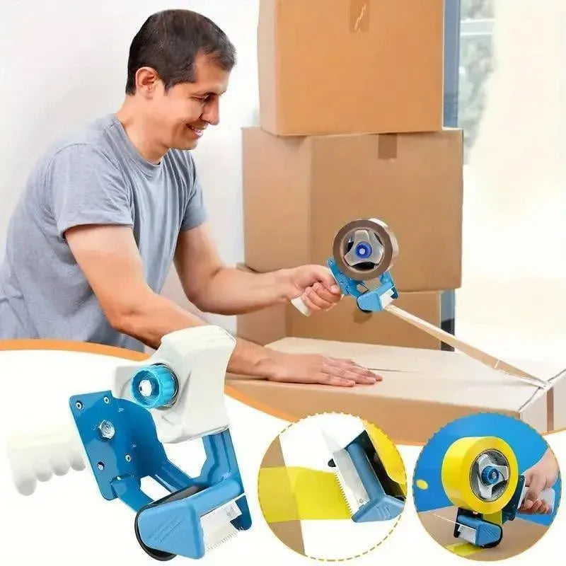 Handheld Tape Sealer Clear Tape Cutter Portable Adhesive Sealing Tool for Bags