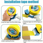 Handheld Tape Sealer Clear Tape Cutter Portable Adhesive Sealing Tool for Bags